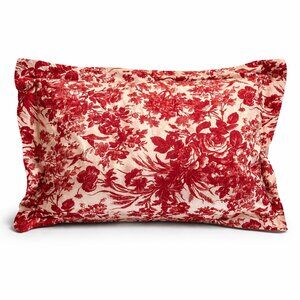 Pottery Barn Floral Traditional French Country Standard Queen Size Pillow Sham